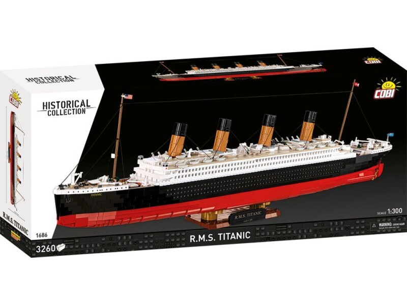 Cobi Zaoceánská loď R.M.S. TITANIC 1:300 Historical collection